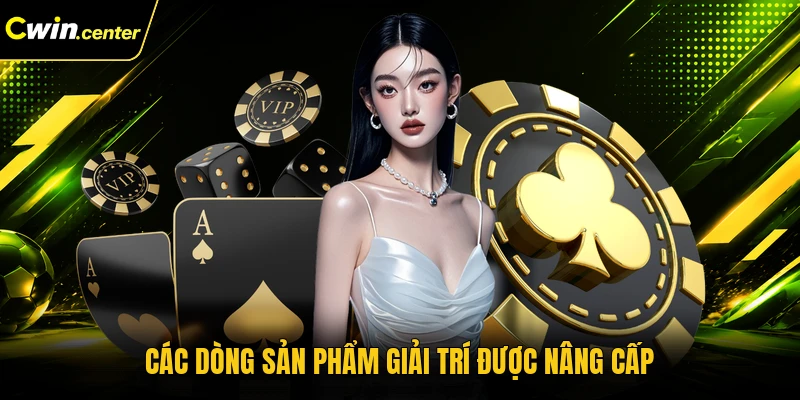 Các dòng sản phẩm giải trí được nâng cấp