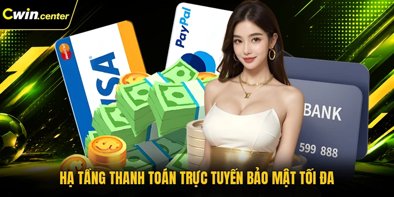 Hạ tầng thanh toán trực tuyến bảo mật tối đa